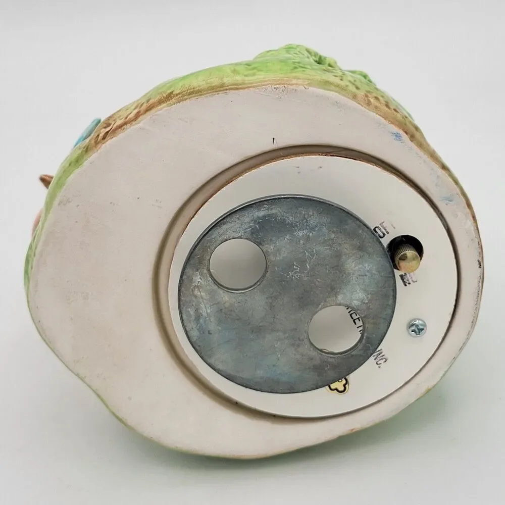 Otagiri Musical Mice Ceramic Figurine Music Box